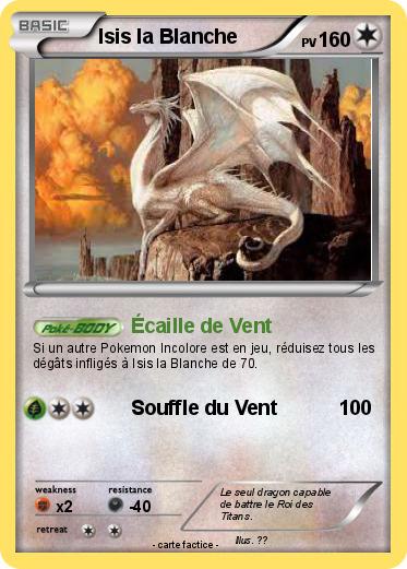 Pokemon Isis la Blanche
