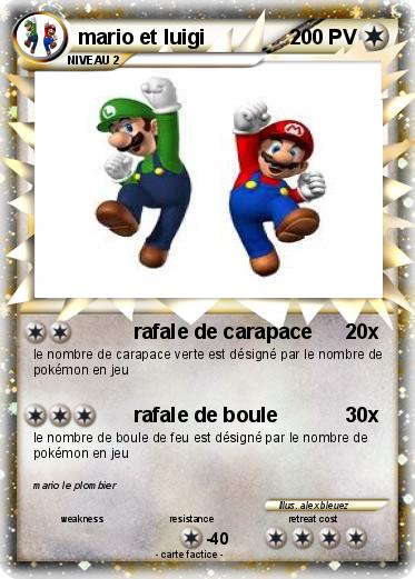 Pokemon mario et luigi