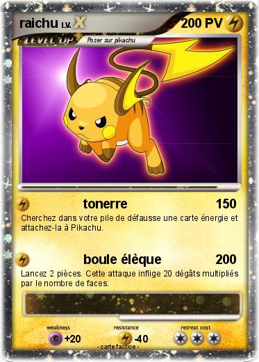 Pokemon raichu