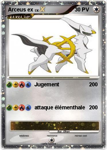 Pokemon Arceus ex