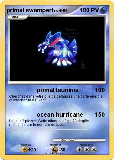 Pokemon primal swampert