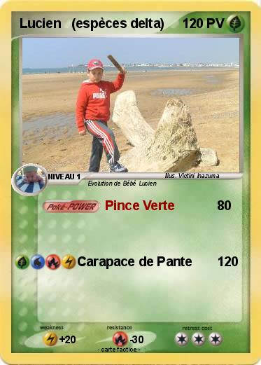 Pokemon Lucien   (espèces delta)