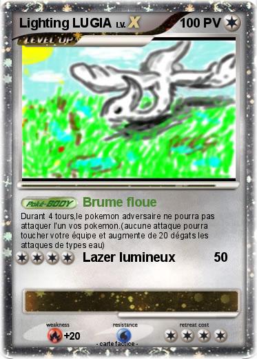 Pokemon Lighting LUGIA
