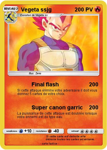 Pokemon Vegeta ssjg