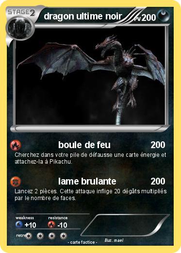 Pokemon dragon ultime noir