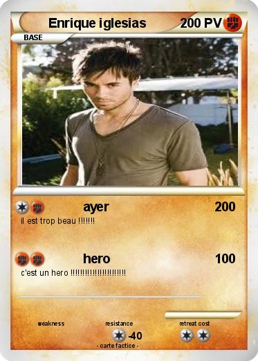 Pokemon Enrique iglesias