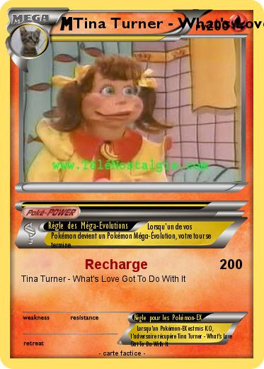 Pokemon Tina Turner - What's Love Got To Do With Il