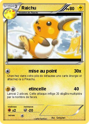 Pokemon Raichu