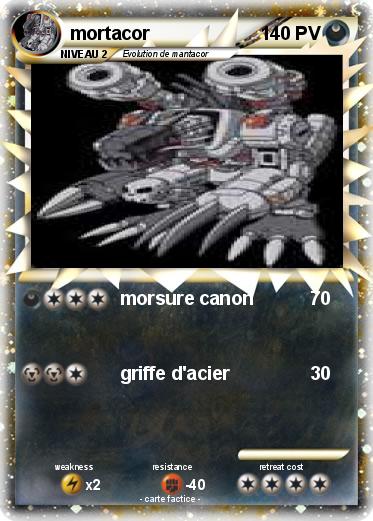 Pokemon mortacor