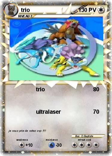 Pokemon trio