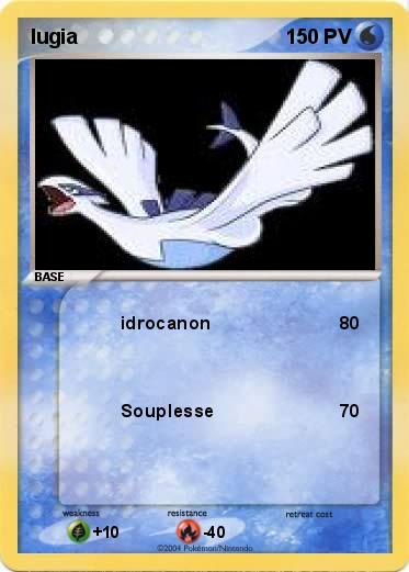 Pokemon lugia