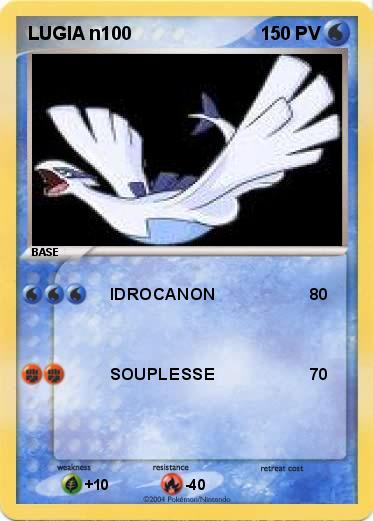 Pokemon LUGIA n100