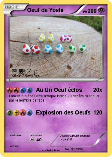 Pokemon Oeuf de Yoshi