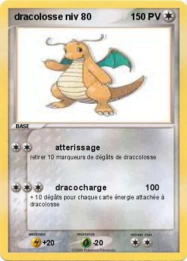 Pokemon dracolosse niv 80