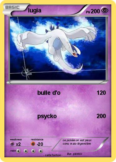 Pokemon lugia