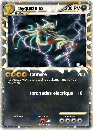 Pokemon rayquaza ex