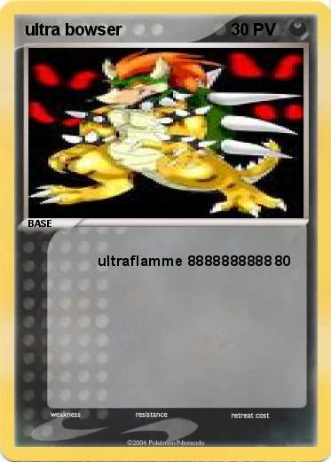 Pokemon ultra bowser
