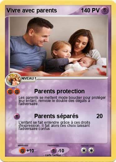Pokemon Vivre avec parents