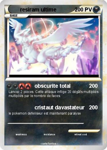 Pokemon resiram ultime