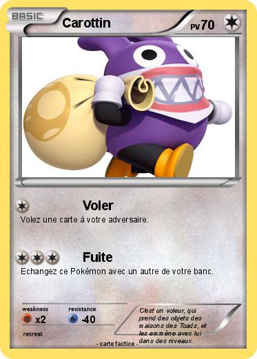 Pokemon Carottin