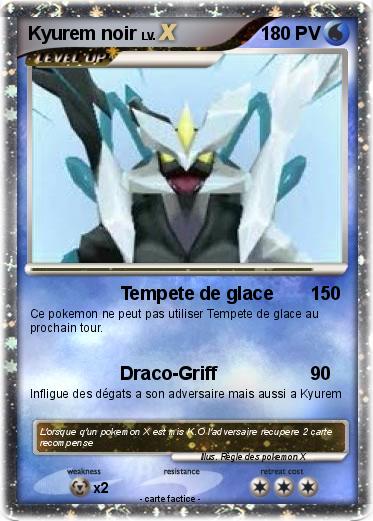 Pokemon Kyurem noir