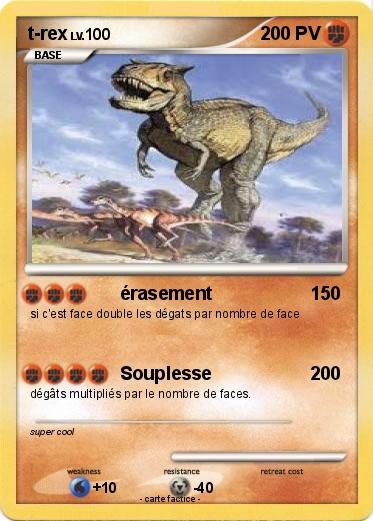 Pokemon t-rex