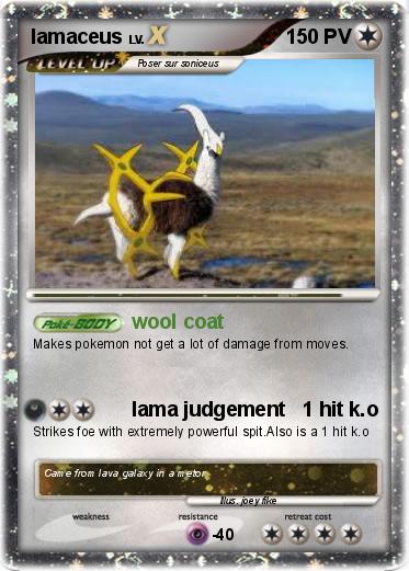 Pokemon lamaceus