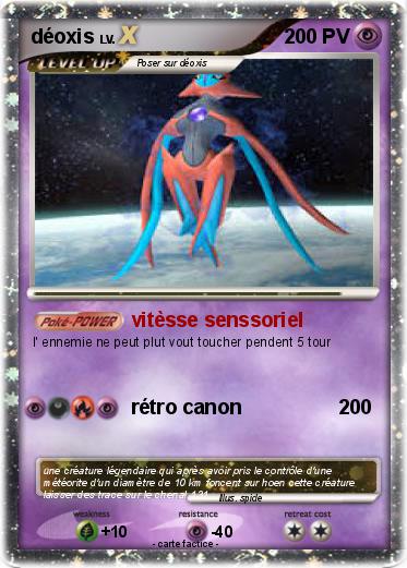 Pokemon déoxis