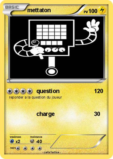 Pokemon mettaton