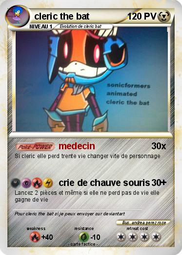 Pokemon cleric the bat