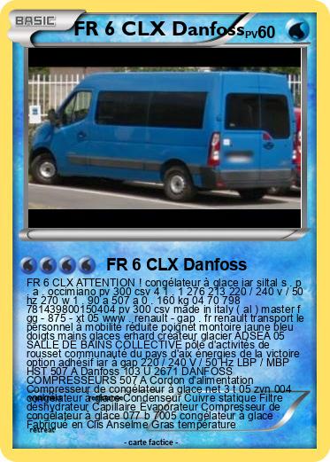 Pokemon FR 6 CLX Danfoss