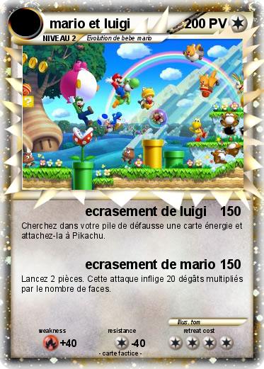 Pokemon mario et luigi