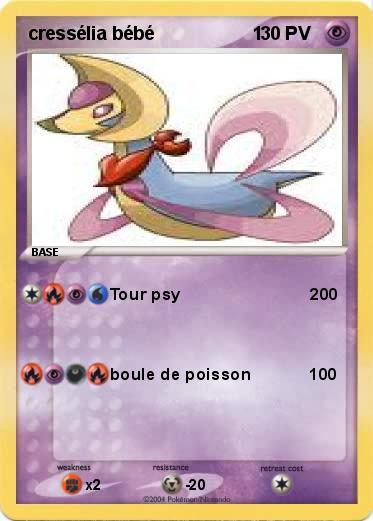Pokemon cressélia bébé                   1