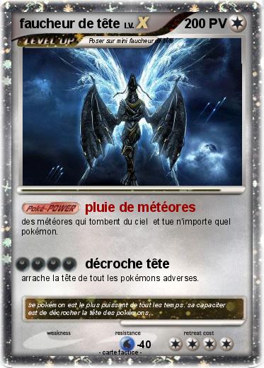 Pokemon faucheur de tête