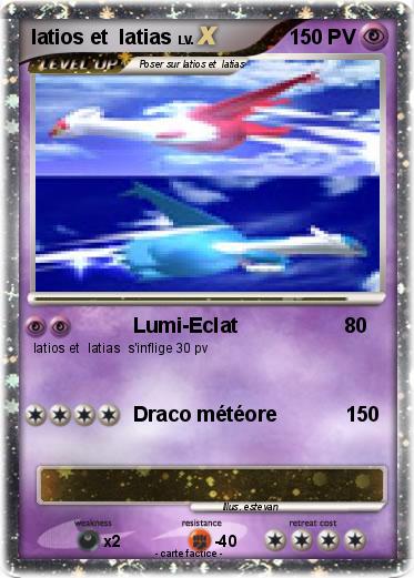 Pokemon latios et  latias