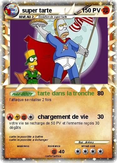 Pokemon super tarte