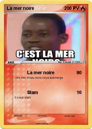 Pokemon La mer noire
