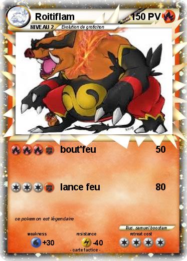 Pokemon Roitiflam