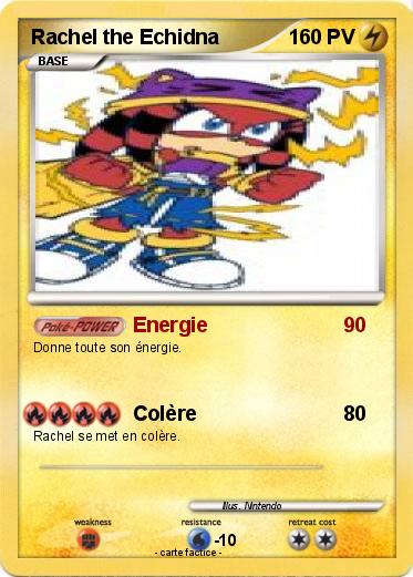 Pokemon Rachel the Echidna
