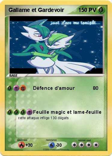 Pokemon Gallame et Gardevoir