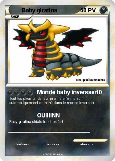 Pokemon Baby giratina