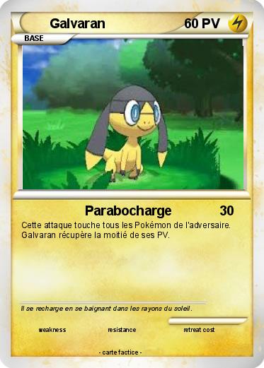 Pokemon Galvaran