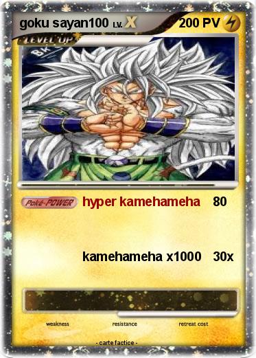 Pokemon goku sayan100