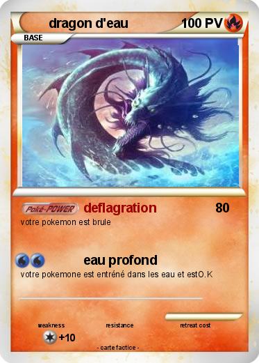 Pokemon dragon d'eau