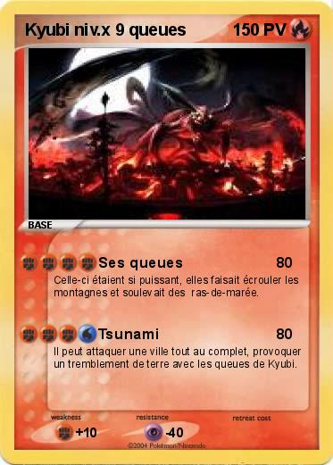 Pokemon Kyubi niv.x 9 queues