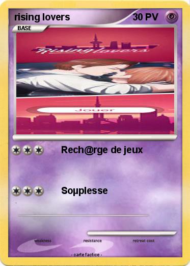 Pokemon rising lovers