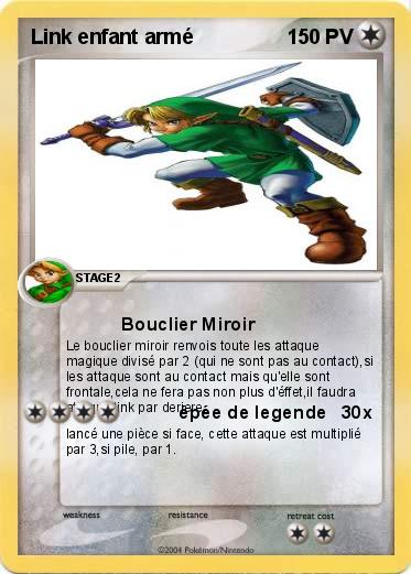 Pokemon Link enfant armé