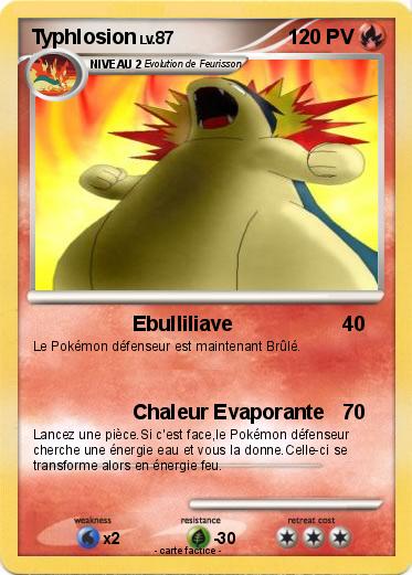 Pokemon Typhlosion