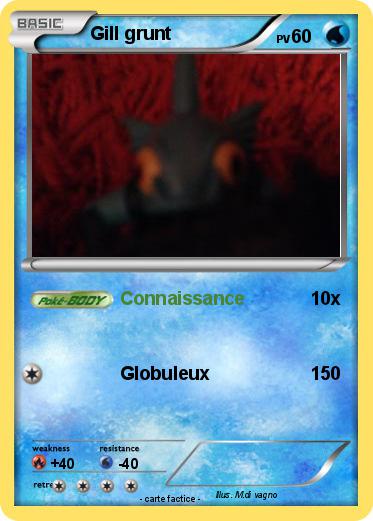 Pokemon Gill grunt