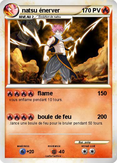 Pokemon natsu énerver